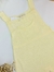 Jardineira em tricot - amarelo - comprar online