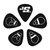 Palheta .70mm Média Preta D Addario Joe Satriani 1CBK4-10JS - comprar online