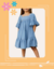 VESTIDO INFANTIL M/C JEANS LIOCEL - comprar online