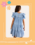 VESTIDO INFANTIL M/C JEANS LIOCEL na internet