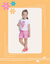 CONJUNTO INFANTIL ROSA FRESH NEON (Blusa+Shorts) - comprar online