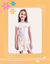 CONJUNTO INFANTIL ALGODÃO DOCE (Blusa+Saia) - comprar online