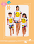 PIJAMA ADULTO MANGA CURTA HAPPY FAMILY - FEMININO - comprar online