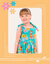 VESTIDO INFANTIL- ESTAMPADO VERDE - comprar online