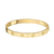 BRAZALETE DUPE CARTIER DORADO