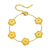 PULSERA GOLDEN FIORÉ - comprar en línea