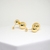 GOLDEN BALLS ARETES - d´luna joyeria