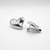 ARETES SILVER CORAZÓN GLOBO - comprar en línea