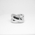 SILVER NUDO RING