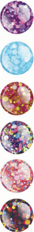 ADHESIVO GLITTER CONFETTI DE 90 GRS. POR 12 COLORES SURTIDOS - KR972800 en internet