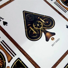 Imagem do Baralho Bicycle Steampunk Gold / Dourado - Premium Deck