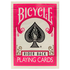 Baralho Bicycle Rider back Fuchsia