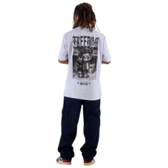 Camiseta "Freedom" Branca - loja online