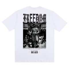 Camiseta "Freedom" Branca - comprar online