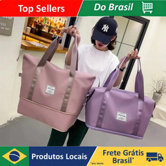 Bolsa/Mala de viagem Oxford à prova d'água com grande capacidade dobrável - comprar online