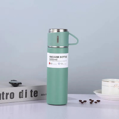 Garrafa De Aço Inox Com Caneca - loja online