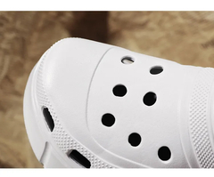 Sandália Feminina Estilo Crocs Plataforma Confortável