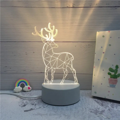 Lâmpada 3D LED Para Mesas E Escrivaninhas, luz decorativa noite - comprar online