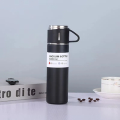 Garrafa De Aço Inox Com Caneca - comprar online