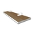 Prateleira Linha Furta-Cor Em Mdf Com Borda De Pvc Branco 25x20 cm - comprar online