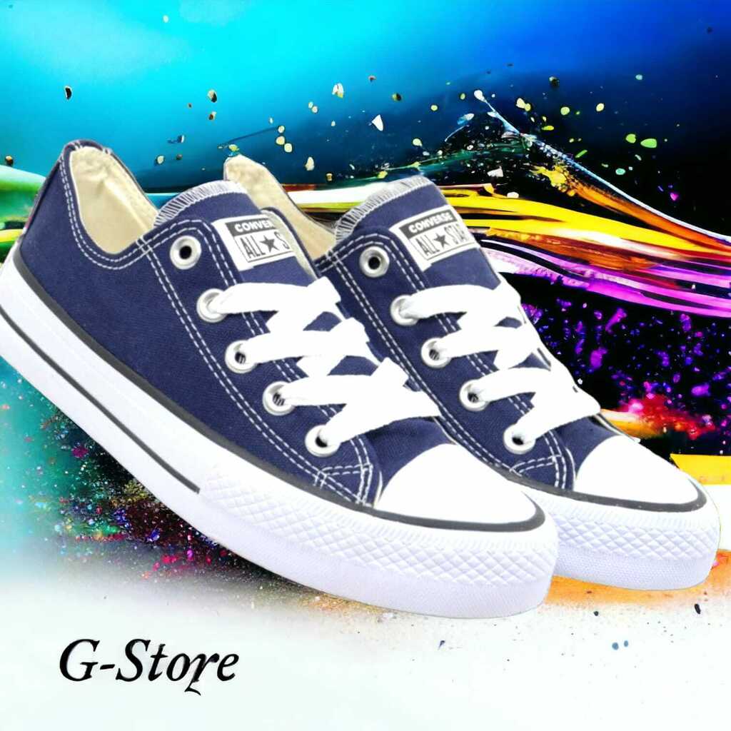 Converse best sale azul marinho