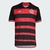 Camisa Flamengo I 24/25 Torcedor Adidas Masculina - Preto e Vermelho