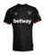 Camisa West Ham Away II 24/25 Torcedor Masculino - Preta