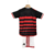 Kit Infatil Flamengo I 24/25 Adidas - Vermelho e Preto - comprar online