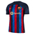 Camisa Barcelona I 22/23 Torcedor Nike Masculina - Azul Com Listras Grená