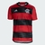 Camisa Flamengo I 23/24 Torcedor Adidas Masculina - Preto e Vermelho