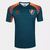 Camisa Fluminense Treino 23/24 Torcedor Umbro Masculina - Verde e Laranja