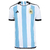 Camisa Argentina Home 22/23 Torcedor Adidas Masculina - Branca e Azul