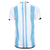 Camisa Argentina 22/23 Feminina Adidas Torcedor - Azul+Branco