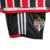 Kit Infantil São Paulo Away 23/24 Adidas - Vermelho e Preto