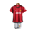 Kit Infantil Manchester United I 23/24 Adidas - Vermelho