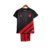 Kit Infantil Atlético Paranaense Away 23/24 Umbro - Preto e Vermelho