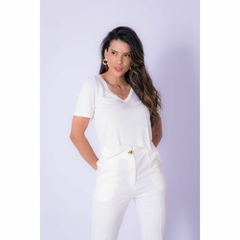 Blusa tricot basic