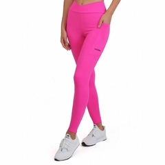 Legging Cos Transpassado e Bolso Lateral