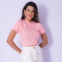 Blusa Aplicações - comprar online