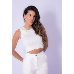 Blusa Regata Linha colar na internet