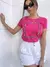 T-SHIRT ESTONADA BORING PINK