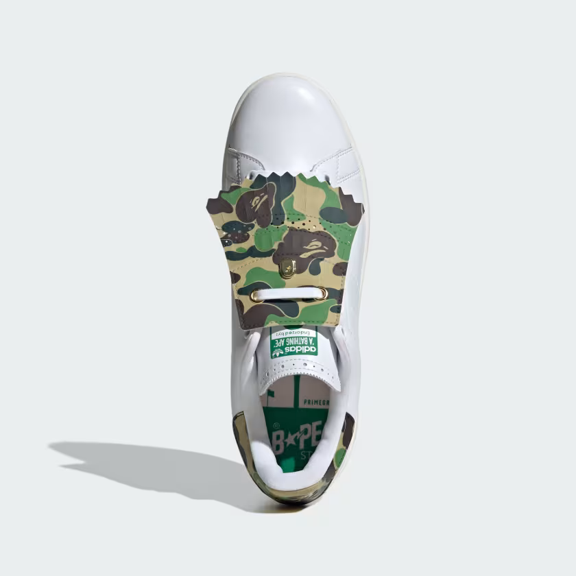 BAPE x adidas Stan Smith Golf Cloud White