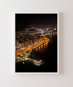 Quadro Beira Mar Norte Noite - comprar online