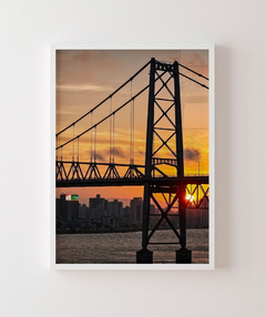 Quadro Passagem de Luz Ponte Floripa - comprar online