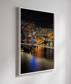 Quadro Luzes Ponte de Floripa 01 - comprar online