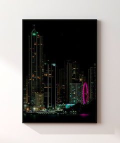 Quadro Balneário Camboriú Roda Gigante a Noite - Be decorart | Quadros Online