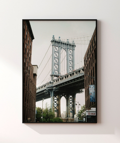 Quadro Ponte de Manhattan Brooklyn - Be decorart | Quadros Online