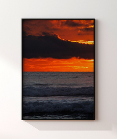 Dupla Quadro Barco Amanhecer Santinho 1 - Be decorart | Quadros Online