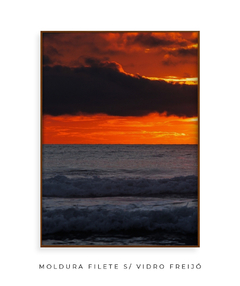 Dupla Quadro Barco Amanhecer Santinho 1 - Be decorart | Quadros Online