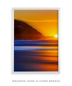 Dupla Quadro Nascer do Sol Praia do Santinho 1 - Be decorart | Quadros Online